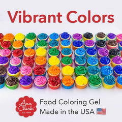 Ann Clark Food Coloring Gel 12-Pack