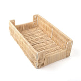 8 Oak Lane Natural Rattan Guest Towel Tray