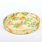 8 Oak Lane Orange Grove Round Tray