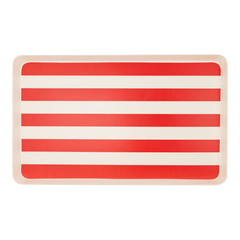 American Flag Stacked Reusable Bamboo Serving Tray Set