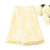 8 Oak Lane Golden Damask Kitchen Towel Set