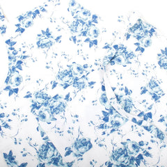 8 Oak Lane Blue Rose Apron