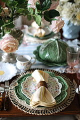 Bordallo Pinheiro Cabbage Dinner Plate - Portuguese Earthenware