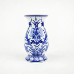 8 Oak Lane Blue Chinoiserie Bud Vase