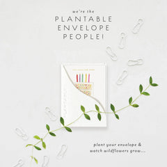 Birthday Slice Sprout - Birthday Mini Greeting Card