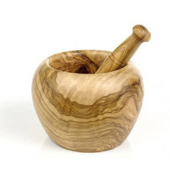 Berard Olive Wood Mortar & Pestle