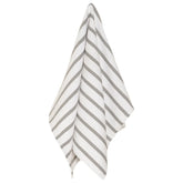 Basketweave London Gray Dishtowel