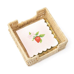 8 Oak Lane Botanical Berry Paper Beverage Napkin Packs