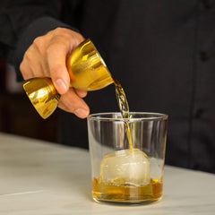 Bell Jigger - 2 Ounce, Gold