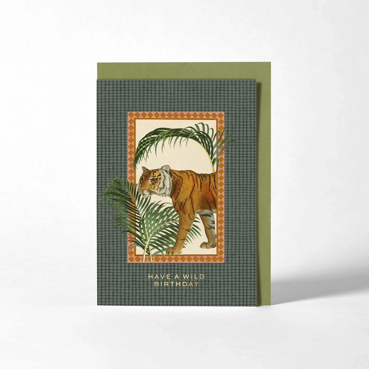 Birthday Tiger Greeting Card