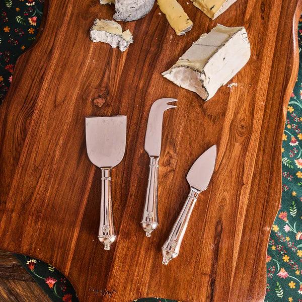 Berry & Thread Cheese Knife Assorted Set/3 - Polished