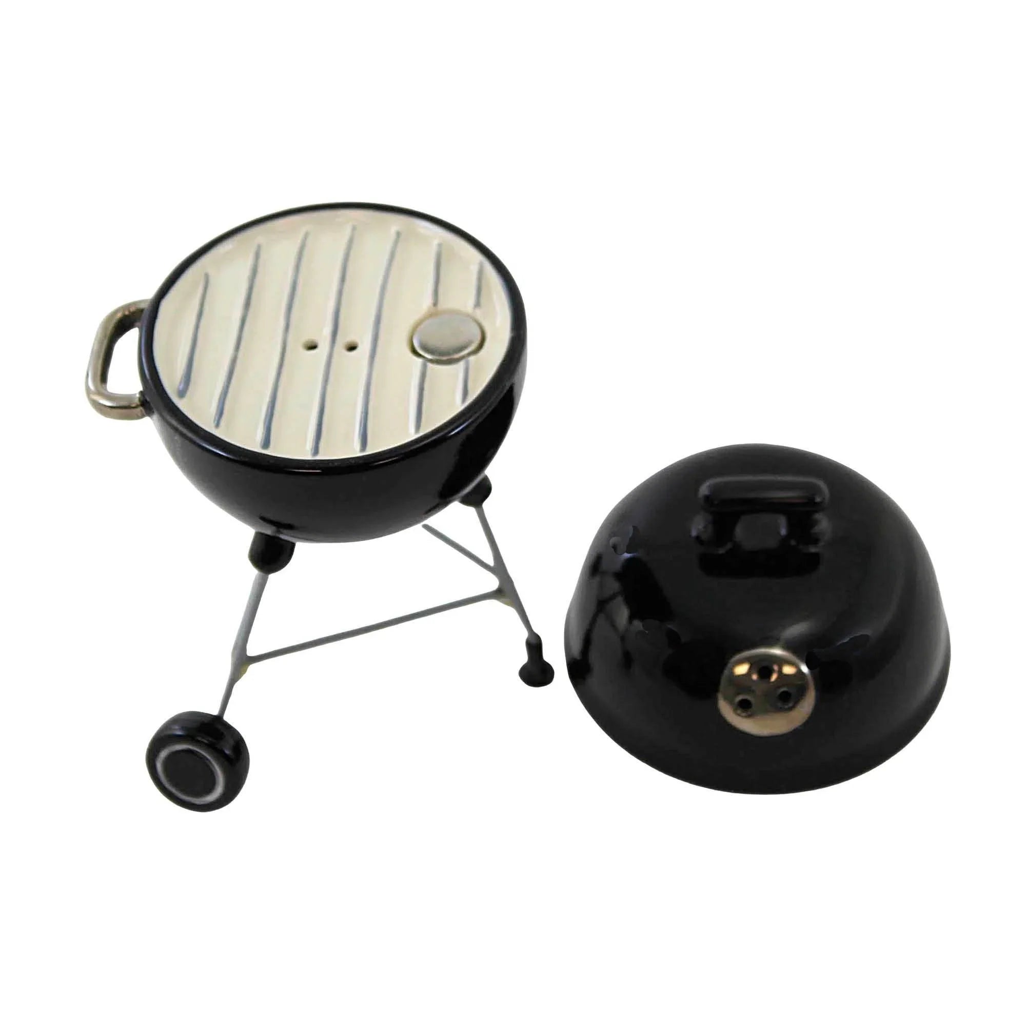180 Degrees Black Barbeque Salt & Pepper Shakers