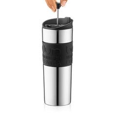 Bodum Travel Press, 15 oz | Portable French Press Coffee Maker