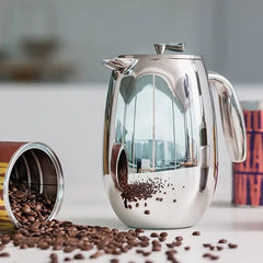 Bodum Columbia Insulated French Press Coffee Maker 8 Cup Stainless Steel