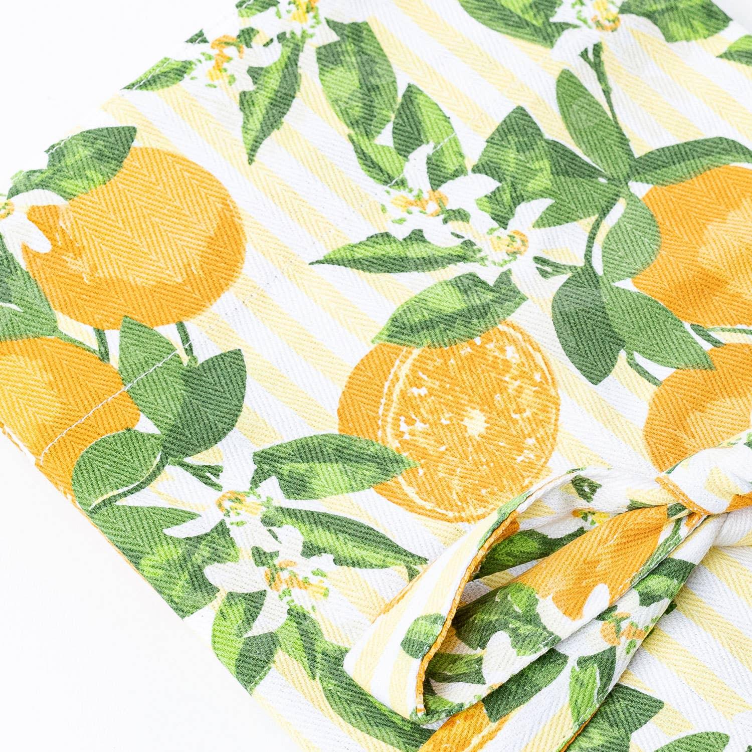 8 Oak Lane Orange Blossom Apron