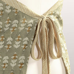 Blossom Block Print Apron