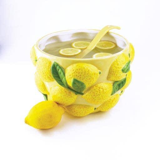 8 Oak Lane Lemon Punch Bowl & Ladle