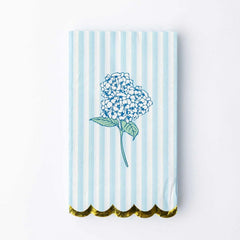 8 Oak Lane Hydrangea Stem Paper Guest Towel