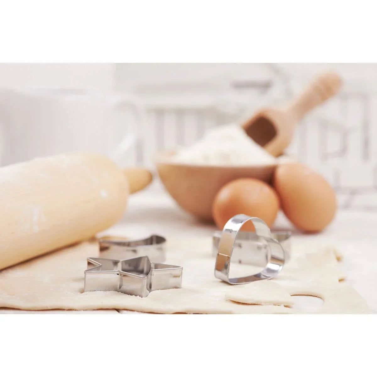 Baking Star Cutter Set With Container