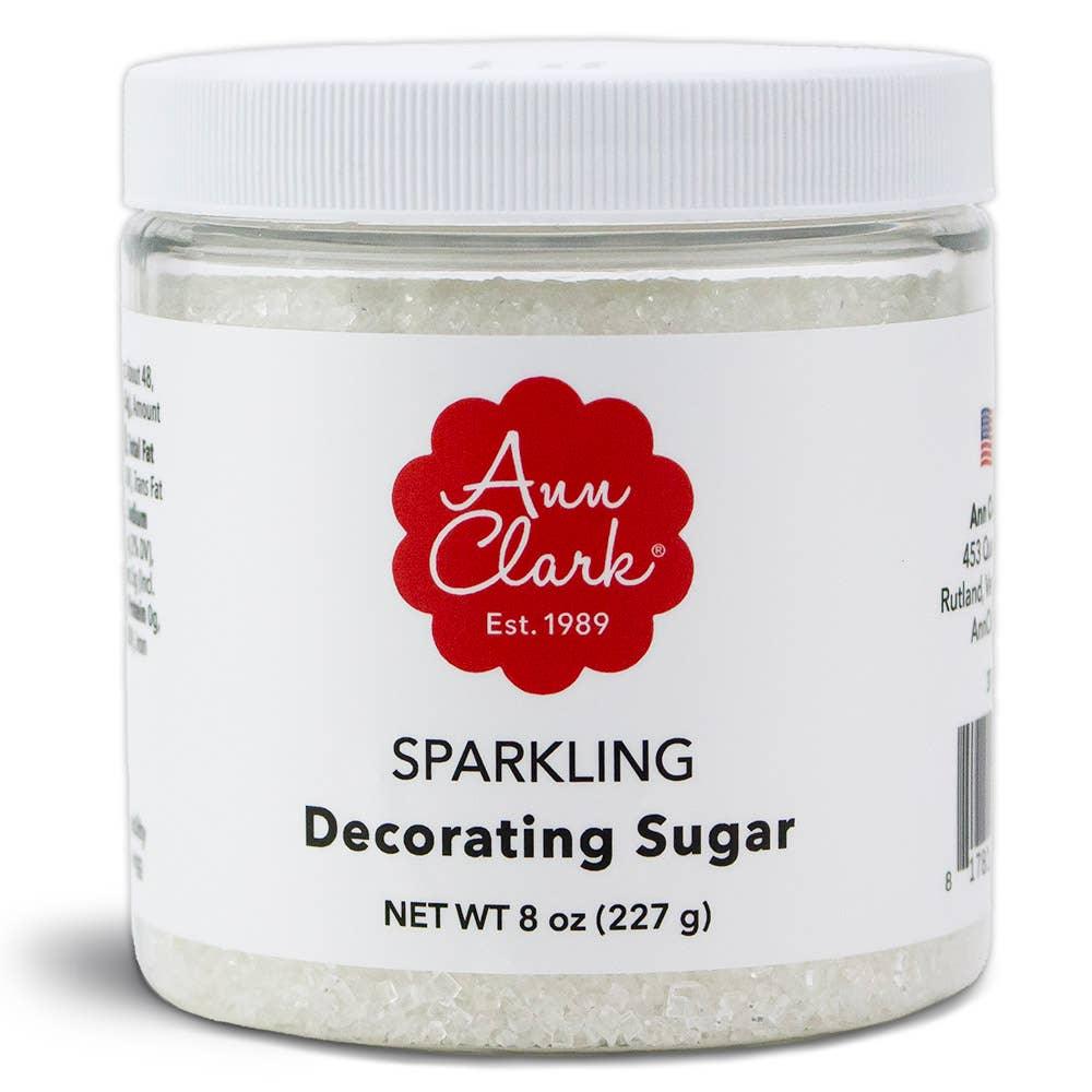 Ann Clark Sparkling Sugar White Decorating Sugar