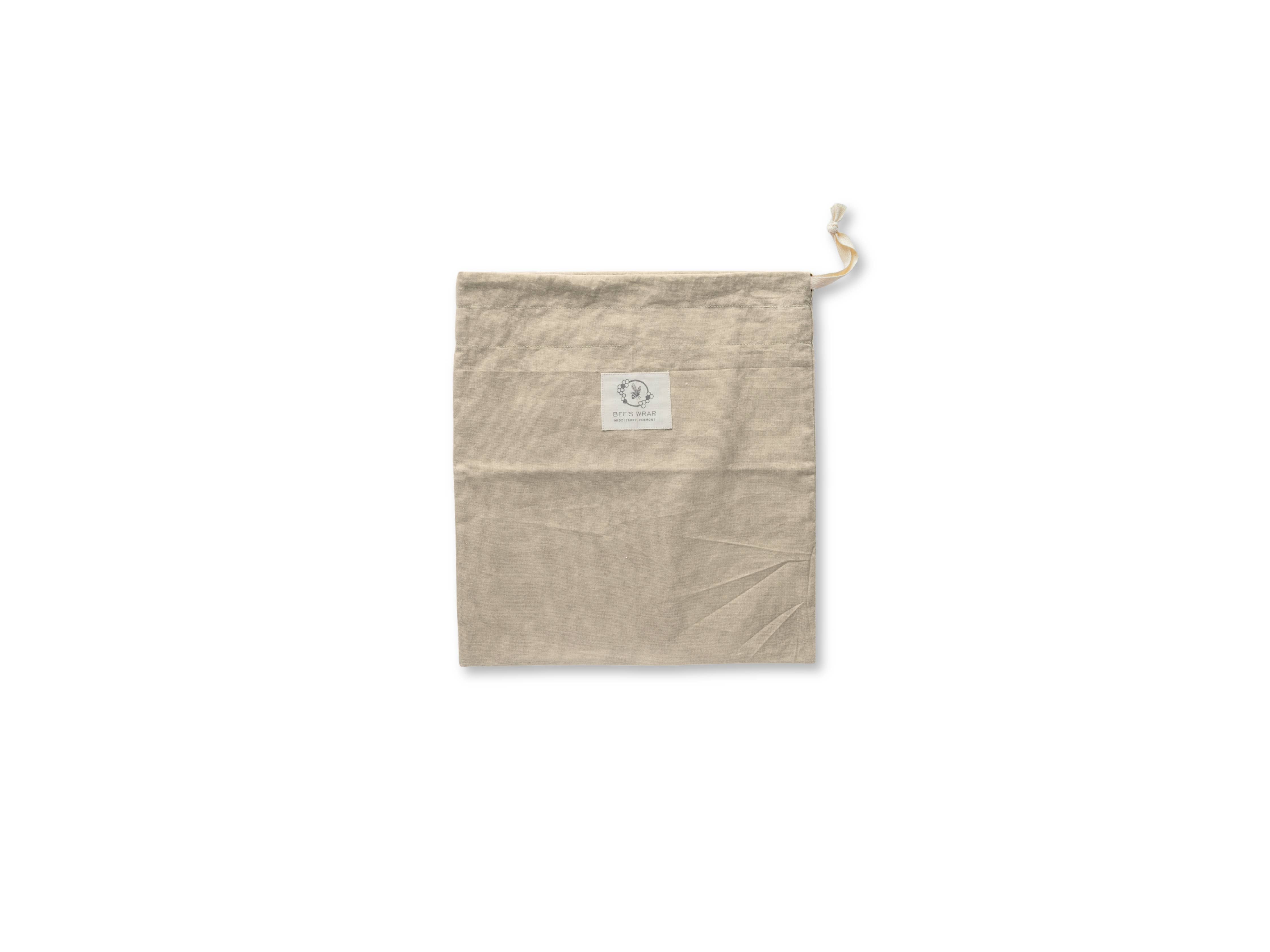 Bee's Wrap Reusable Beeswax Lined Artisan Bread Bag — Natural