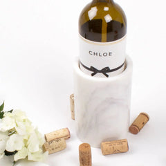 8 Oak Lane White Marble Wine Chiller