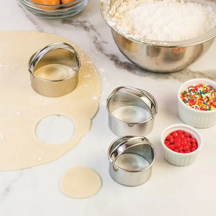 Baking Cookie/Biscuit Fondant Cutters, Set of 3