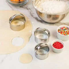 Baking Cookie/Biscuit Fondant Cutters, Set of 3