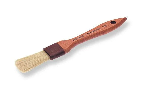 Best Pastry Brush 1" Flat Boar Bristle