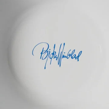 Bjørn Wiinblad Dora Bowl, Blue, Ø: 3.7"