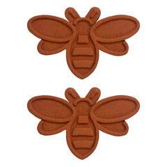 Bee Sugar Keeper, Set of 2, 2.5" x 2" x 0.4"