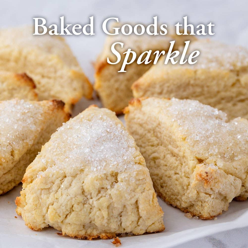 Ann Clark Sparkling Sugar White Decorating Sugar