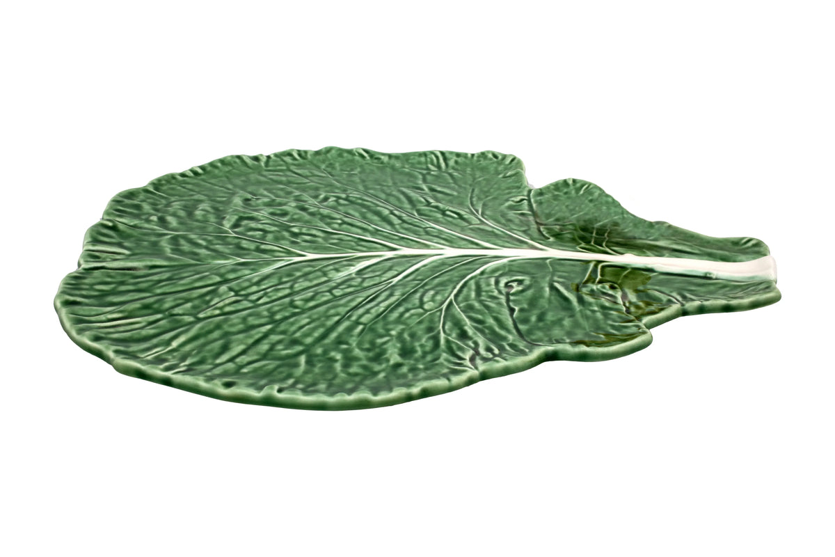 Bordallo Pinheiro Cabbage Cheese Leaf