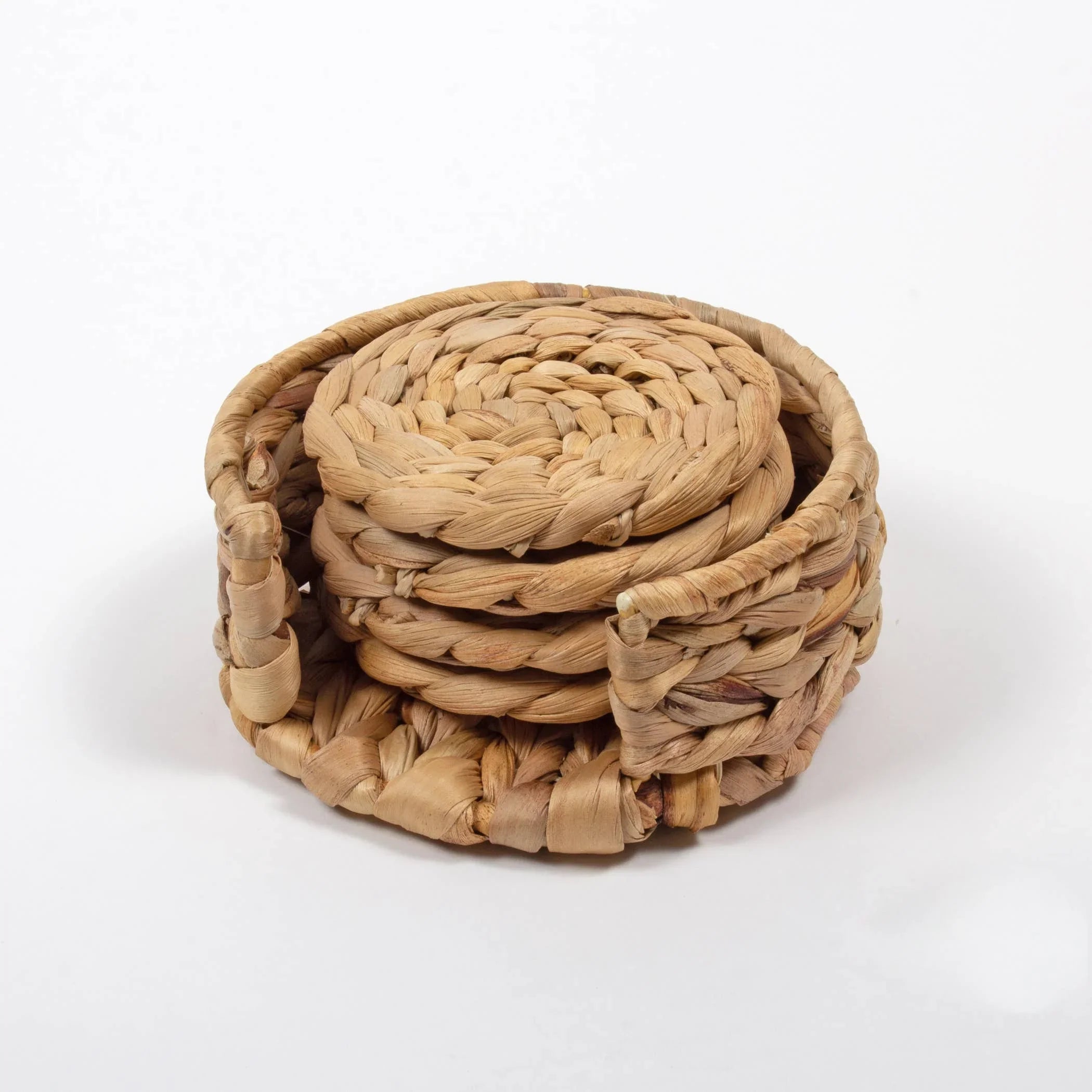 8 Oak Lane Natural Woven Coaster Set of 4