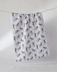 Bone Jamboree Tea Towel