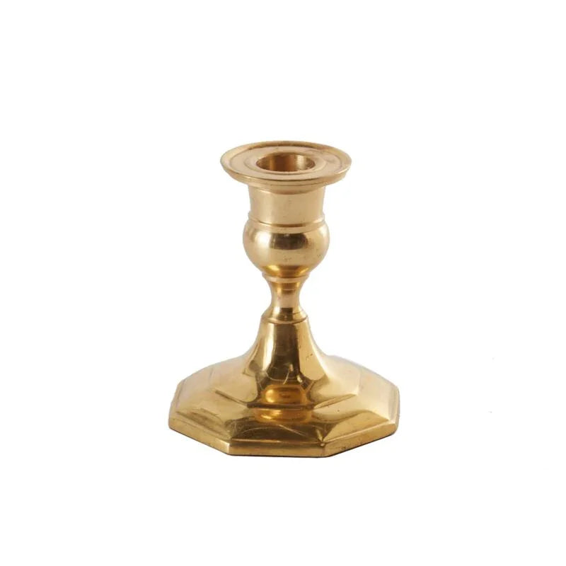 Antique Candlestick 3.25" x 3.5"
