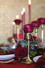 Antique Candlestick 3.25"x 6"