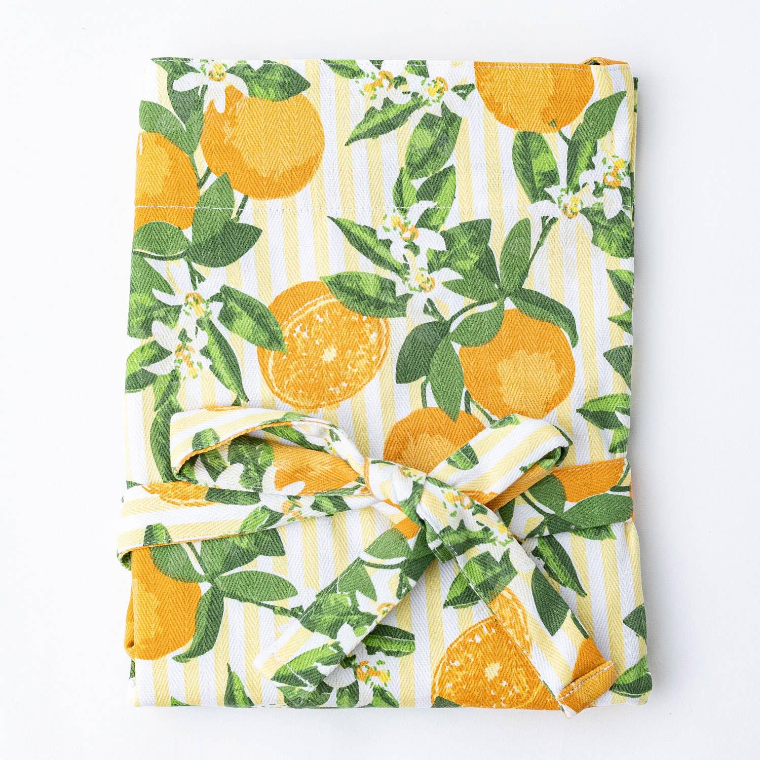 8 Oak Lane Orange Blossom Apron