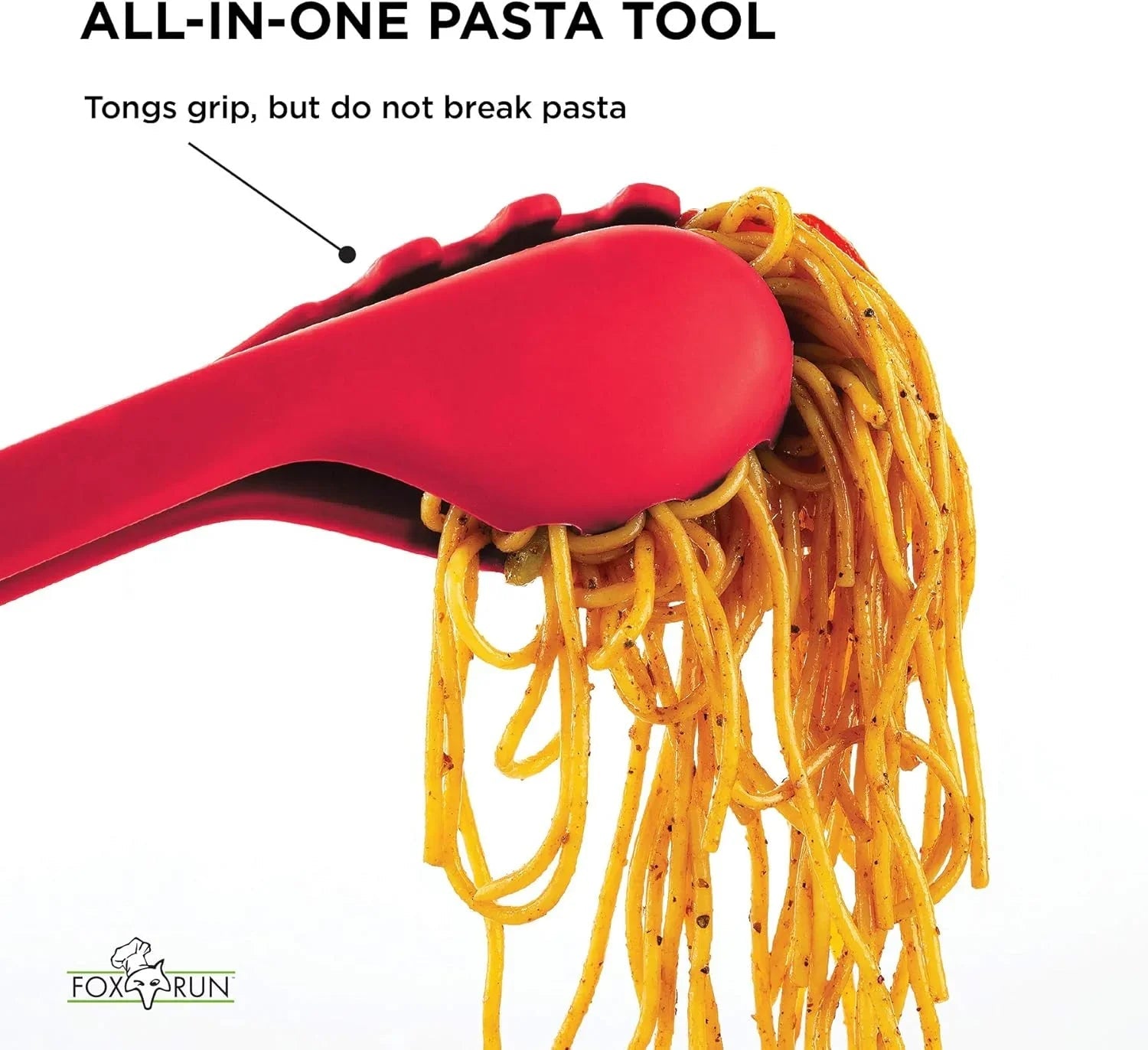 2 in 1 Pasta Serving Tongs
