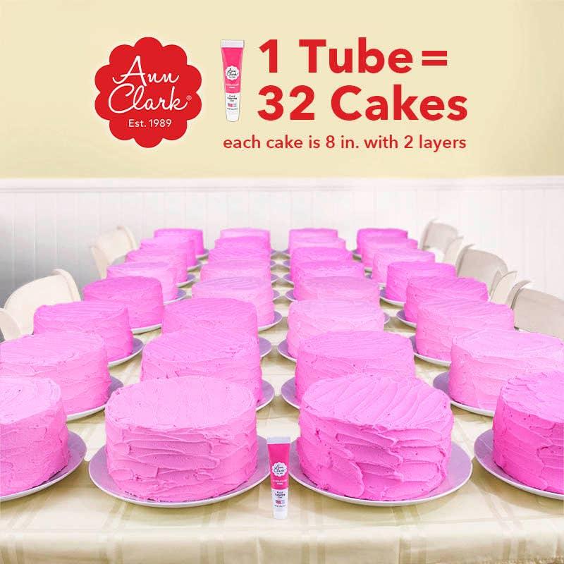 Ann Clark Food Coloring Gel 12-Pack