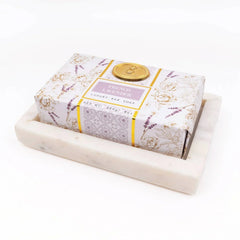 8 Oak Lane White Marble Soap Dish