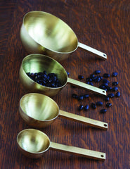 Acadia Measuring Cups, Gold