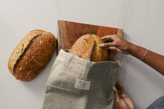 Bee's Wrap Reusable Beeswax Lined Artisan Bread Bag — Natural