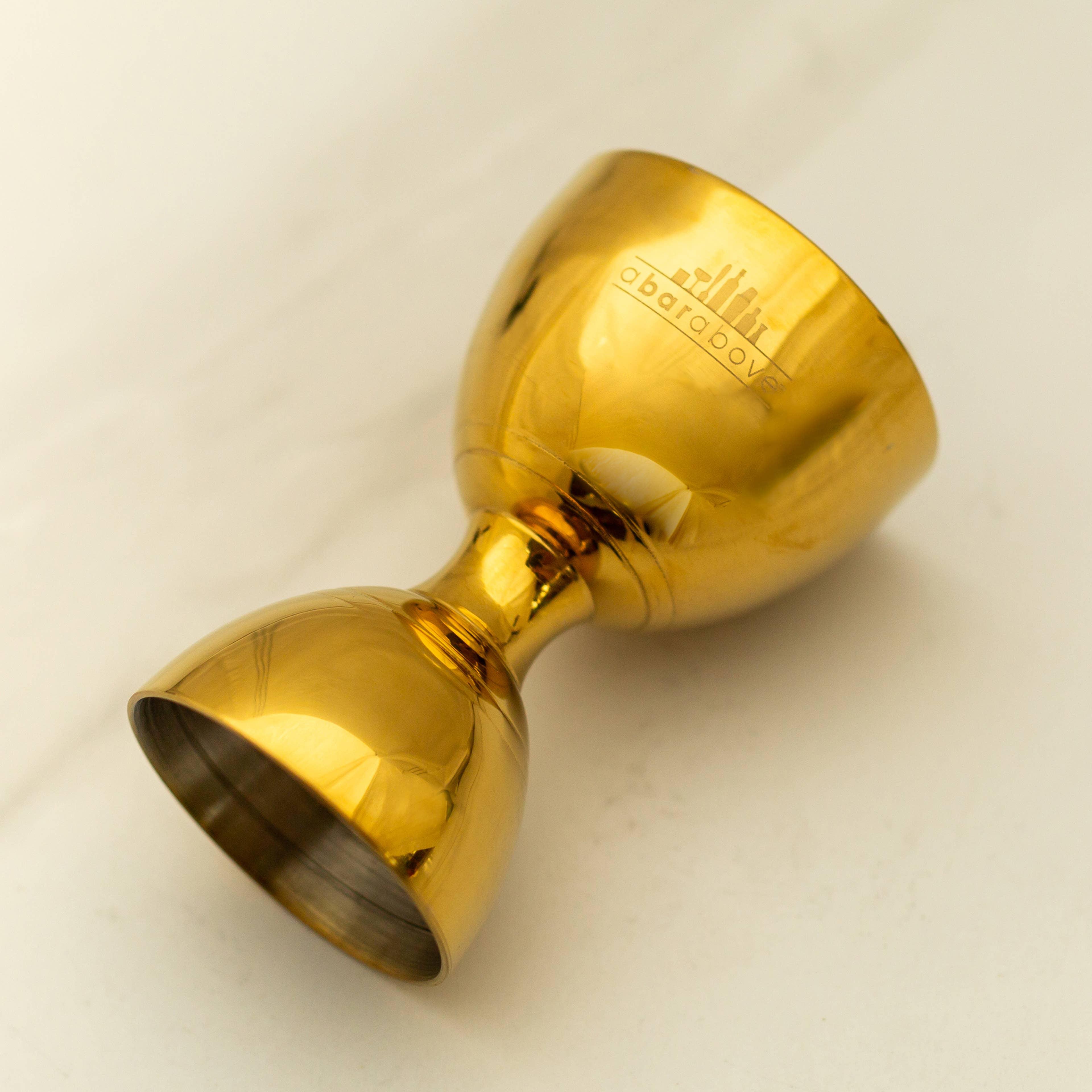 Bell Jigger - 2 Ounce, Gold