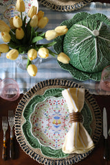 Bordallo Pinheiro Cabbage Dinner Plate - Portuguese Earthenware