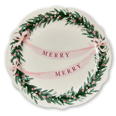 A Very Merry Round Platter