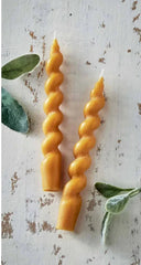 Beeswax Twist 7" Taper S/2