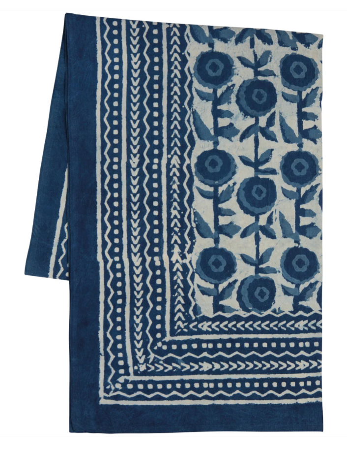 Block Print Tablecloth - Gilia