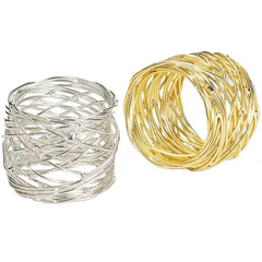 Bodrum Tara Nickel Napkin Ring
