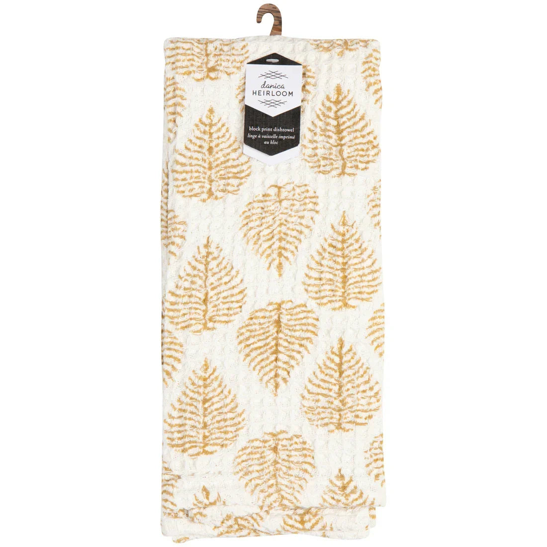 Arbor Block Print Waffle Dishtowel